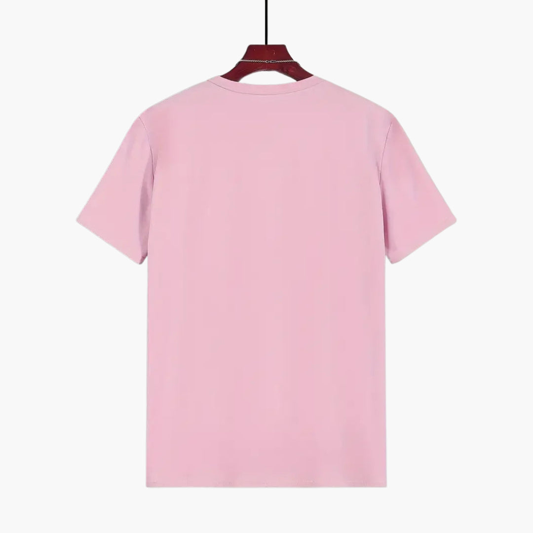 Kurzarmshirt Herren | Rundhalsausschnitt mit geradem Schnitt