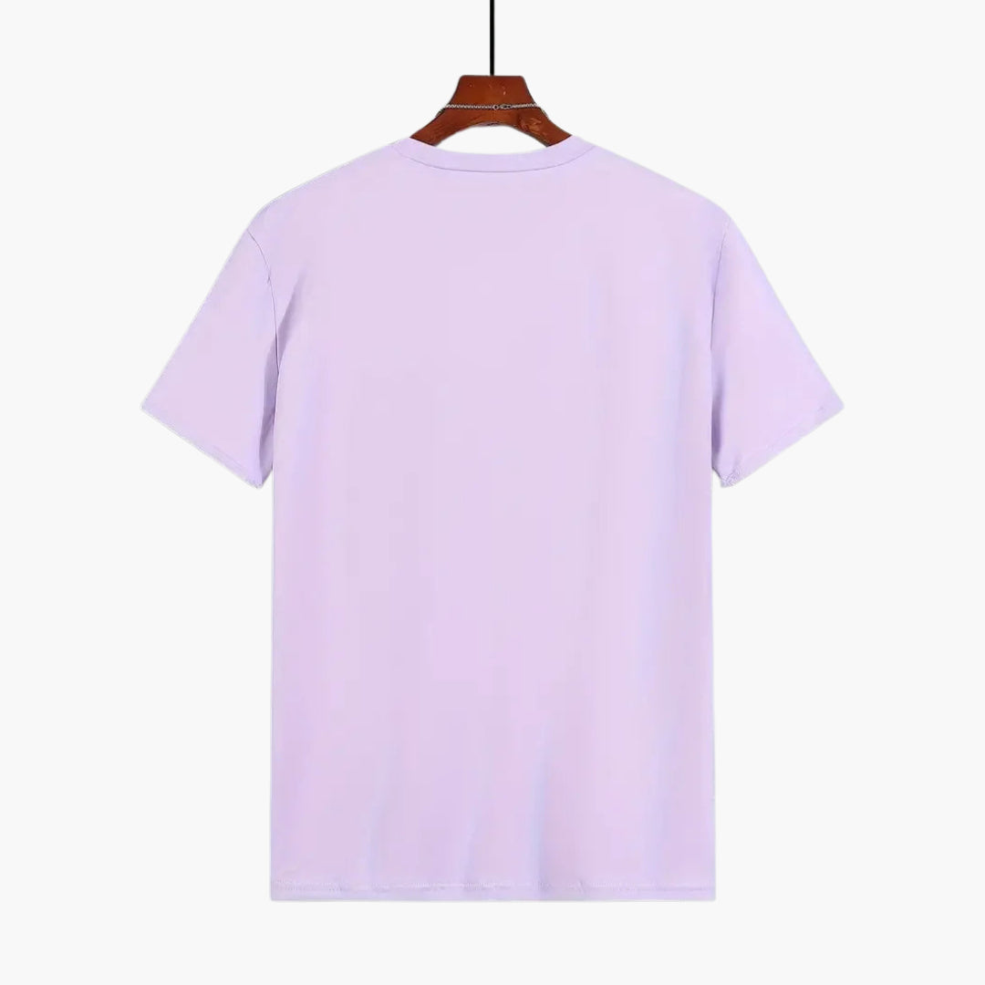 Kurzarmshirt Herren | Rundhalsausschnitt mit geradem Schnitt