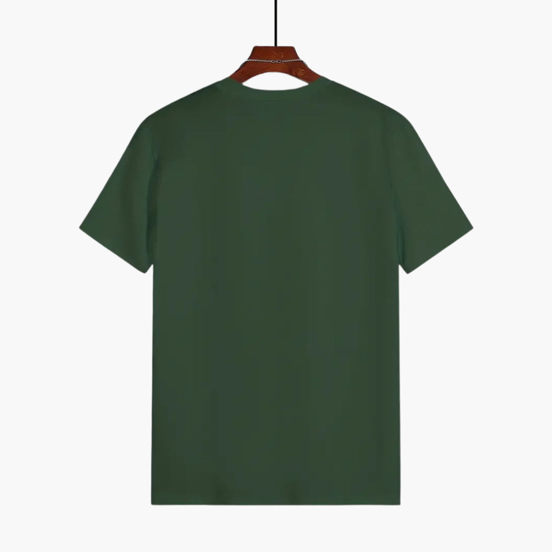 Kurzarmshirt Herren | Rundhalsausschnitt mit geradem Schnitt