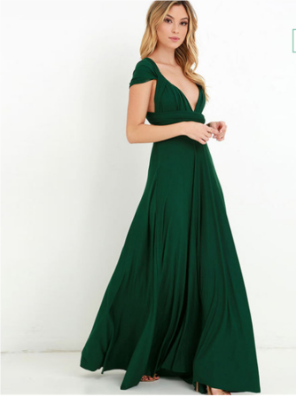 Damen Wickelkleid | Überlappender Schnitt mit Drapierung