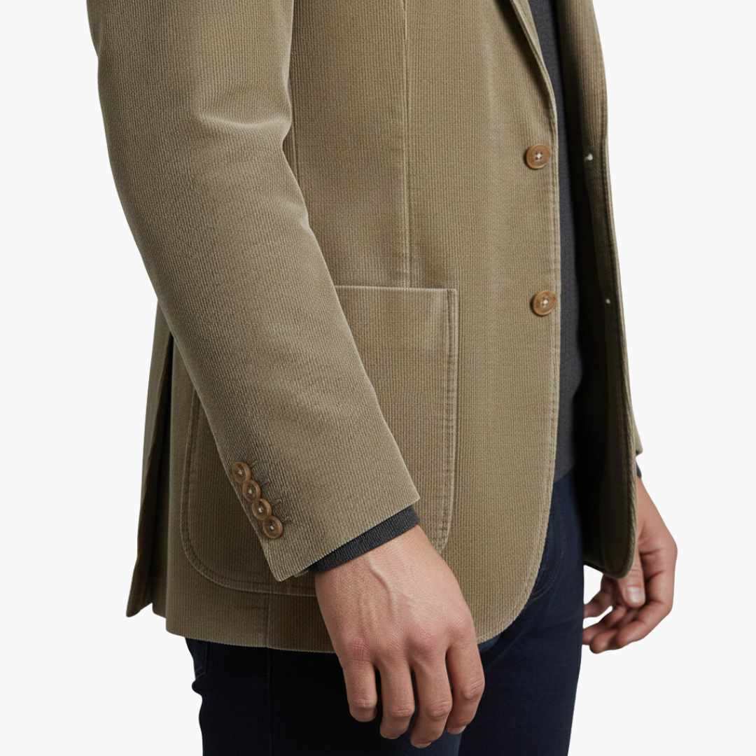 Herren Blazer | Knopfleiste mit aufgesetzten Taschen