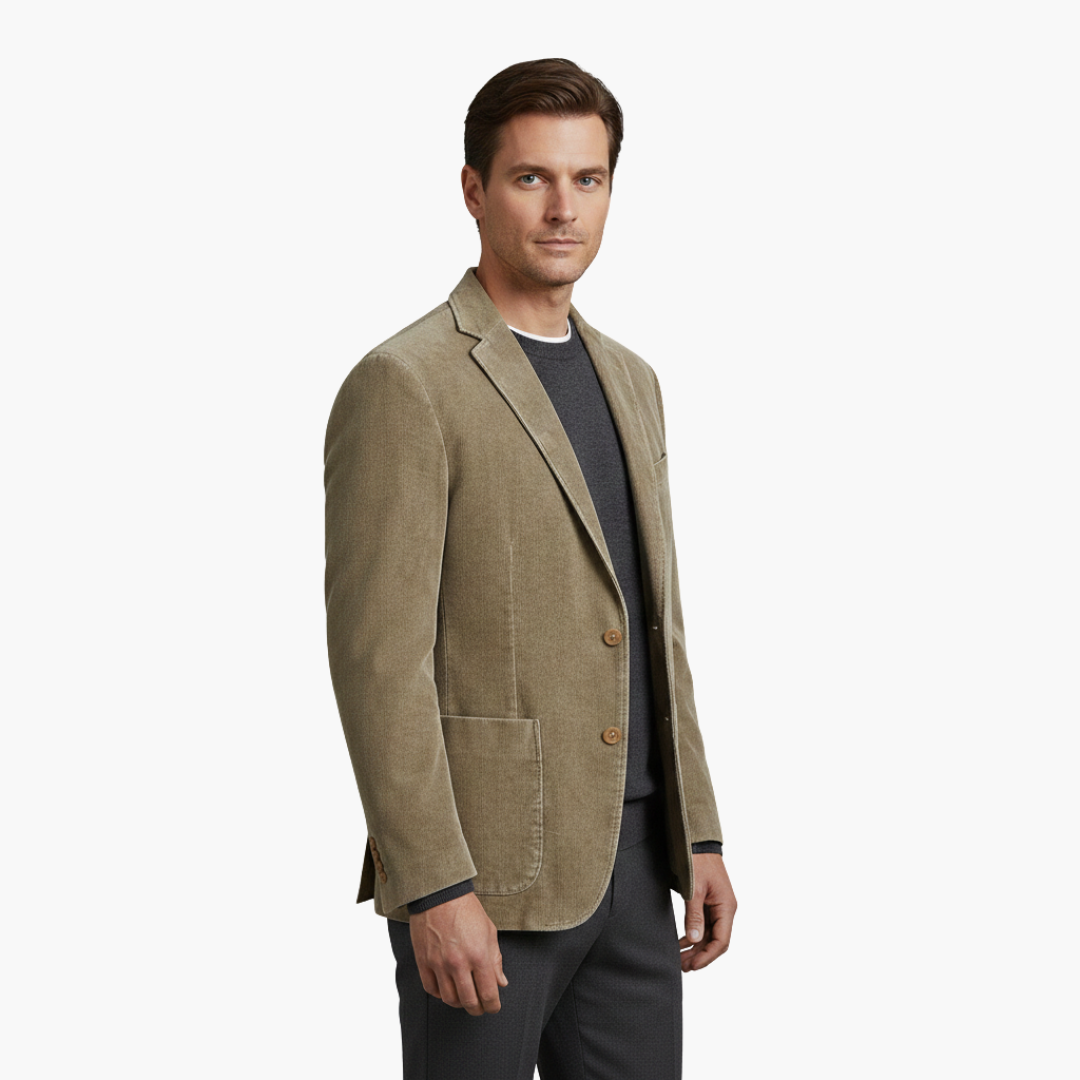 Herren Blazer | Knopfleiste mit aufgesetzten Taschen
