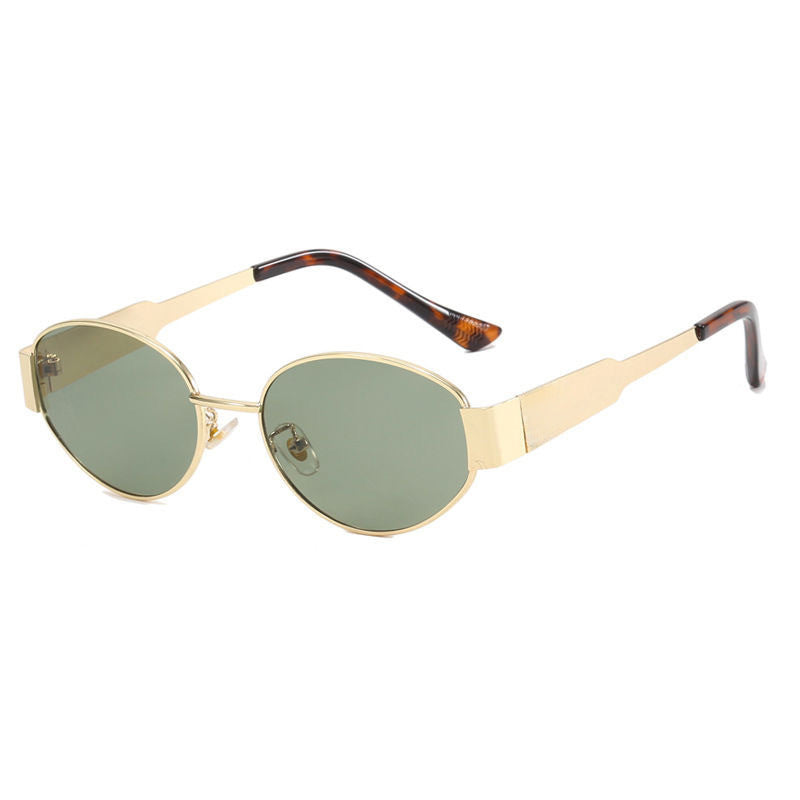 Damen Sonnenbrille | Runde Gläser mit schmalem Rahmen