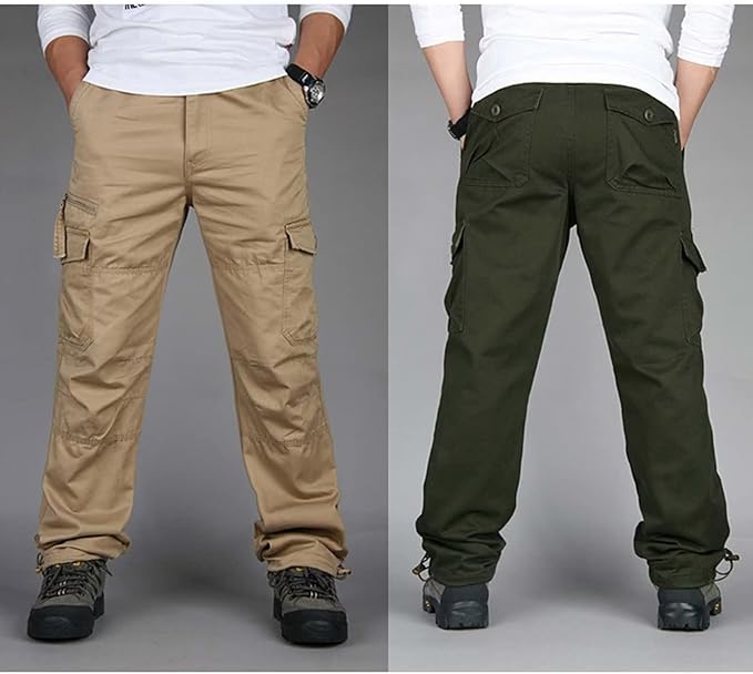 Herren Hose | gerade Cargoform mit sachlicher Linienführung