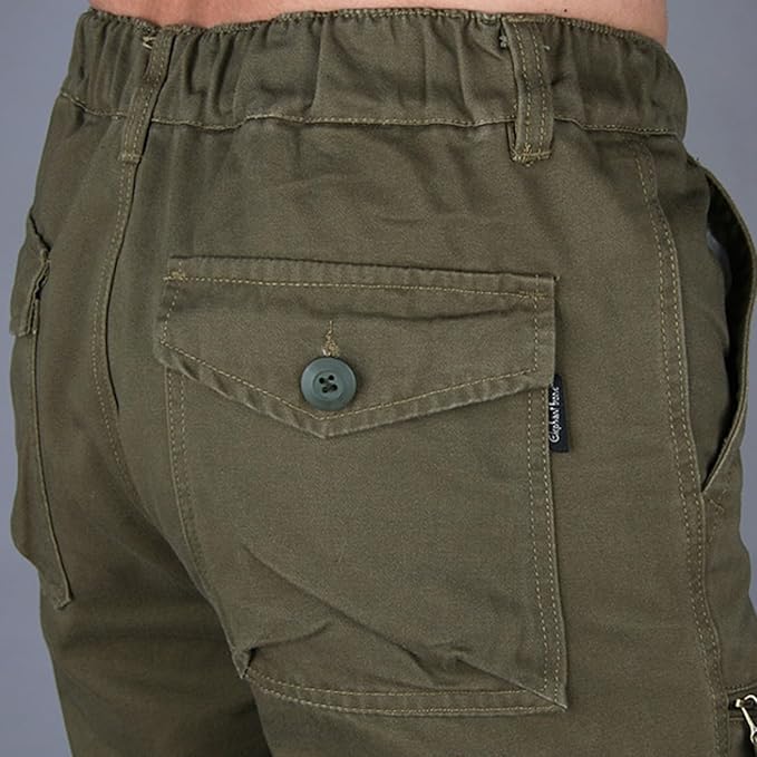 Herren Hose | gerade Cargoform mit sachlicher Linienführung