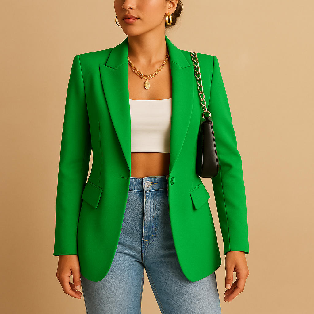 Damen Jacke | taillierte Form mit klarer Frontpartie