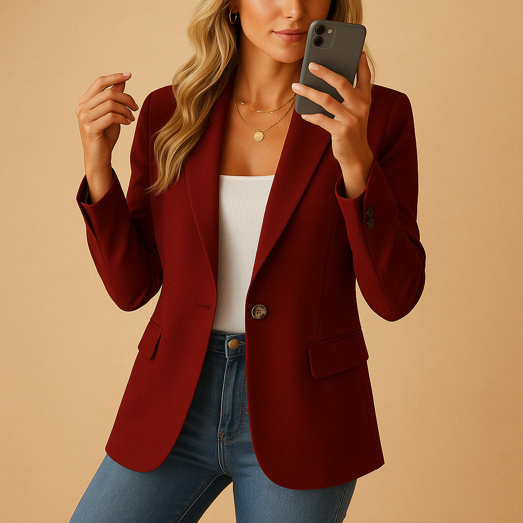 Damen Jacke | Taillierte Ausführung mit klarer Linienführung