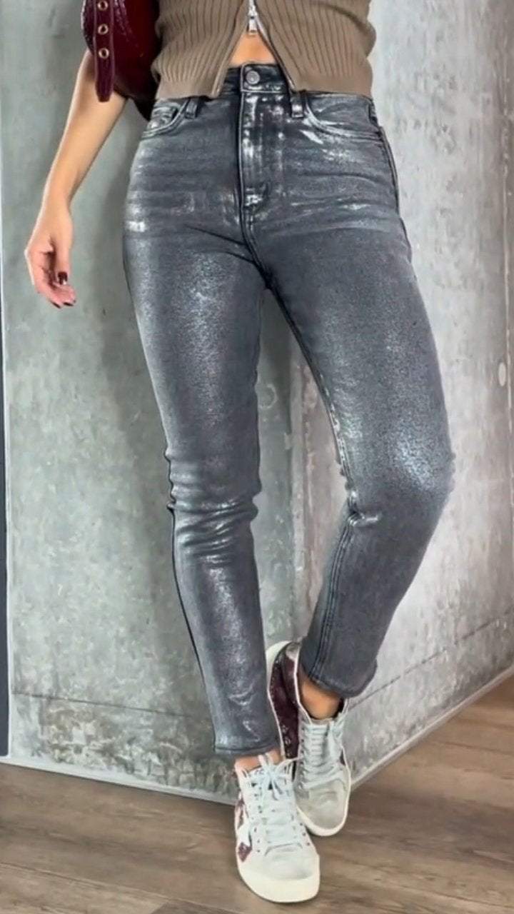 Damen Hose | mittlere Leibhöhe mit gerader Beinführung