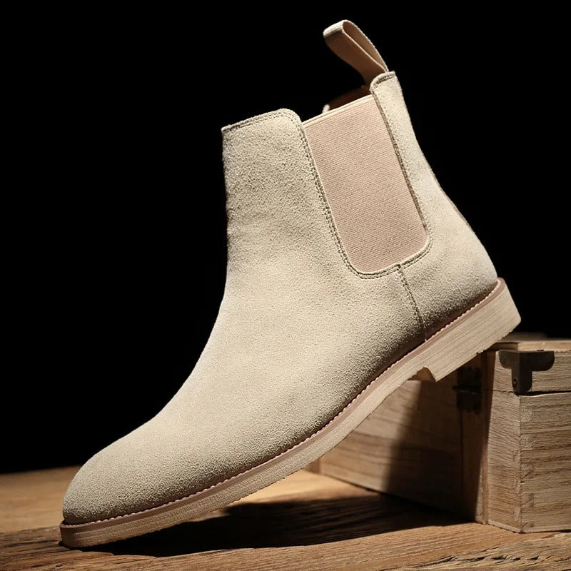 Stiefel Herren | Elastische Seiteneinsätze mit Knöchelhoher Form