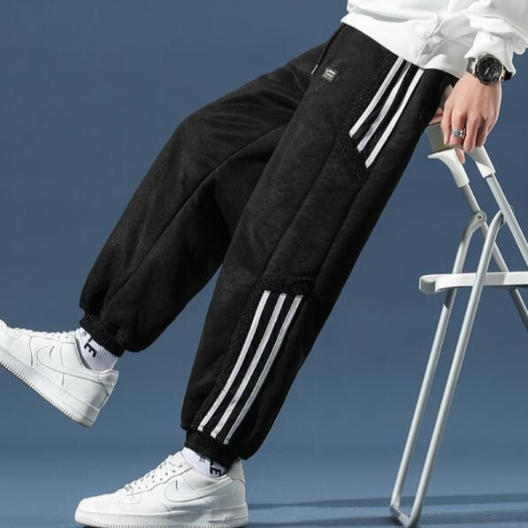 Herren Hose | Joggerform mit elastischem Bund und Beinabschluss