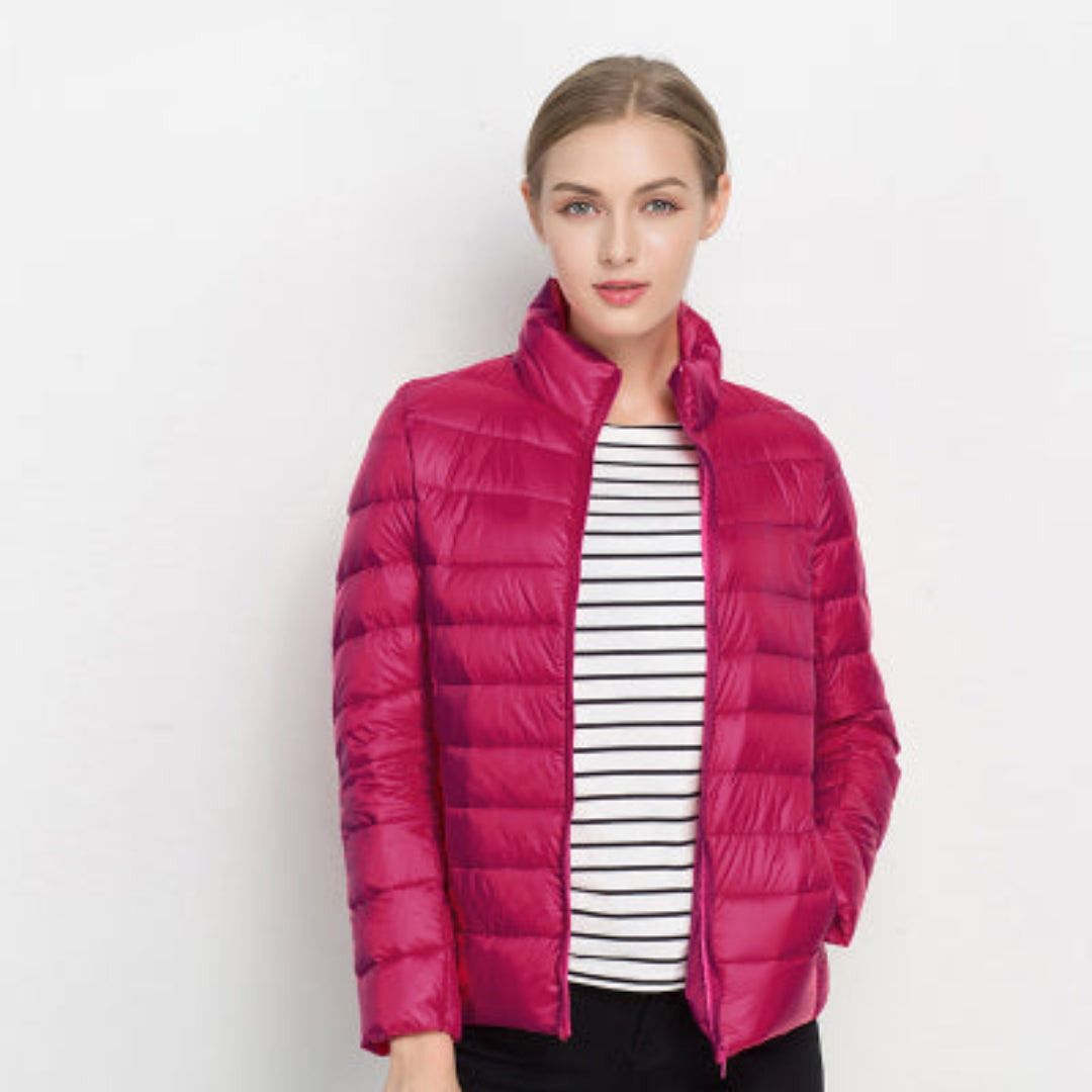 Damen Jacke Stepp | langärmlig mit gerader Linienführung