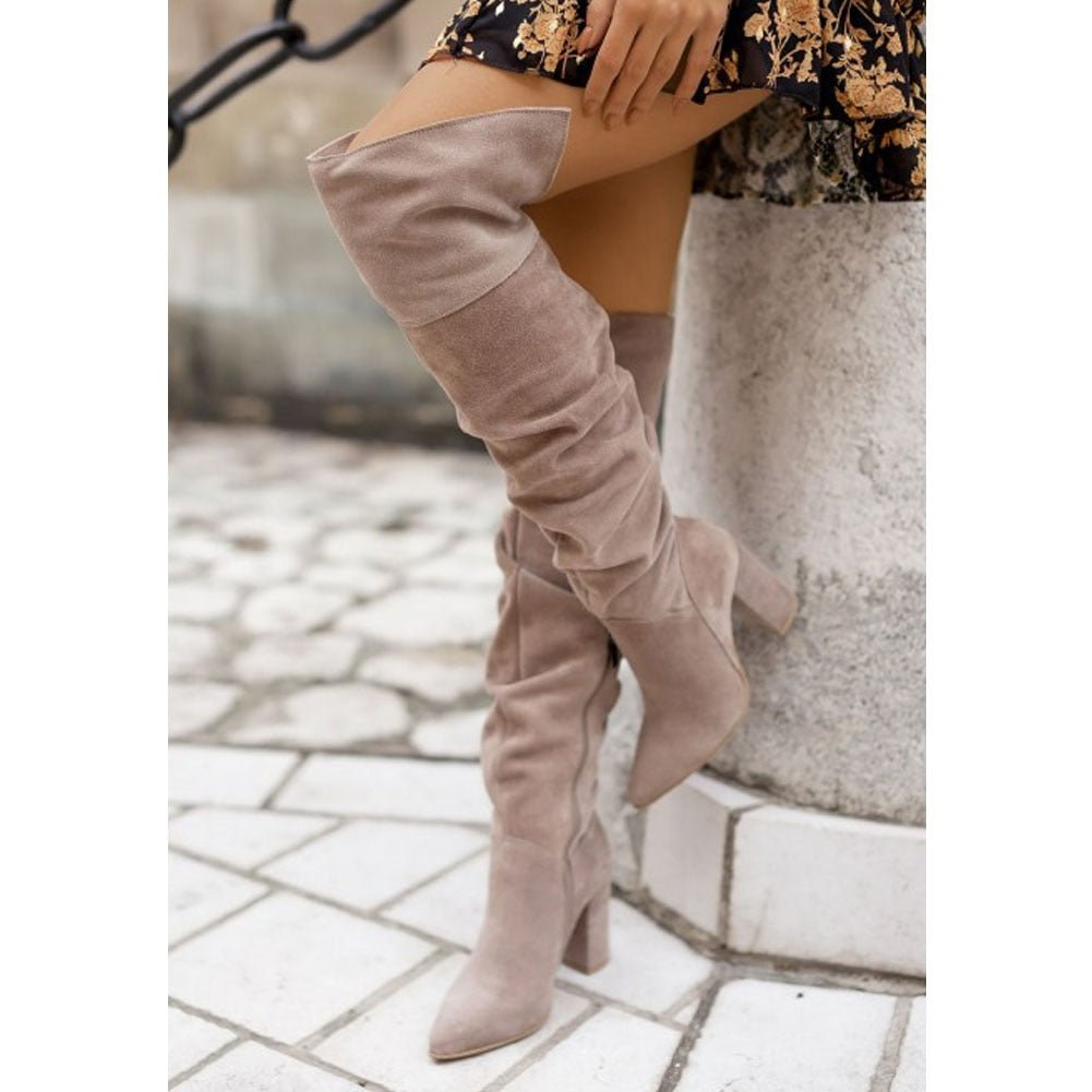 Damen Stiefel | Schlupf-Ausführung ohne separate Elemente
