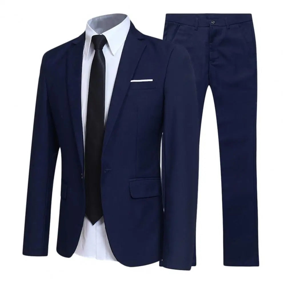 Herren Anzug | zweiteiliges Set mit schlanker Passform