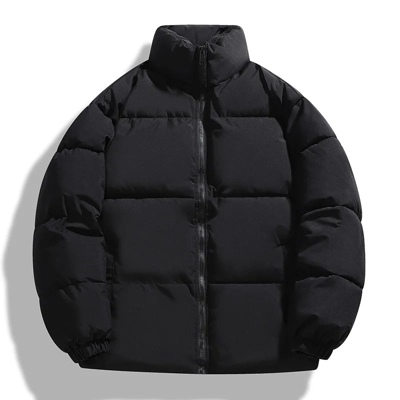 Herren Winter-Pufferjacke | Klassische Form mit Stehkragen