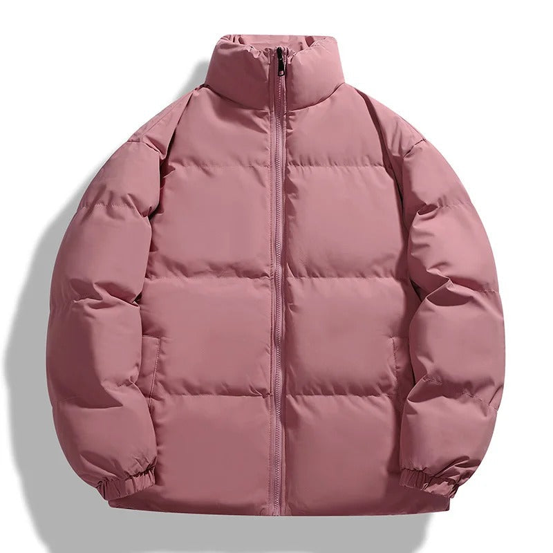 Herren Winter-Pufferjacke | Klassische Form mit Stehkragen