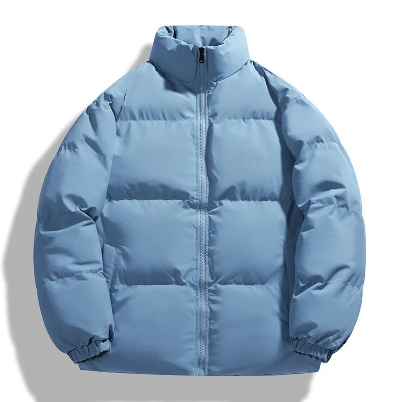 Herren Winter-Pufferjacke | Klassische Form mit Stehkragen
