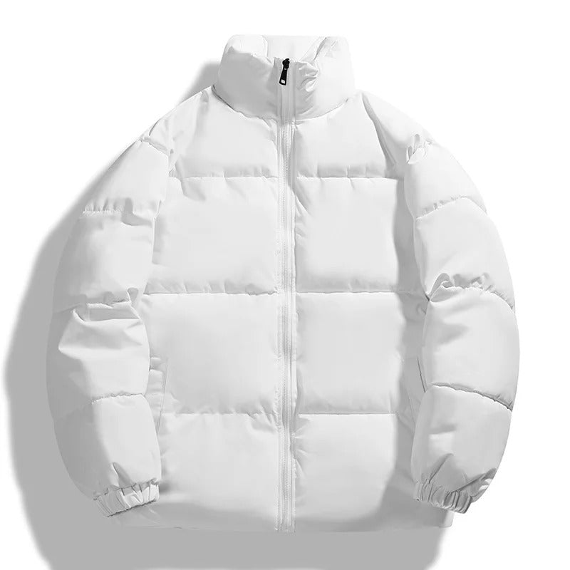 Herren Winter-Pufferjacke | Klassische Form mit Stehkragen