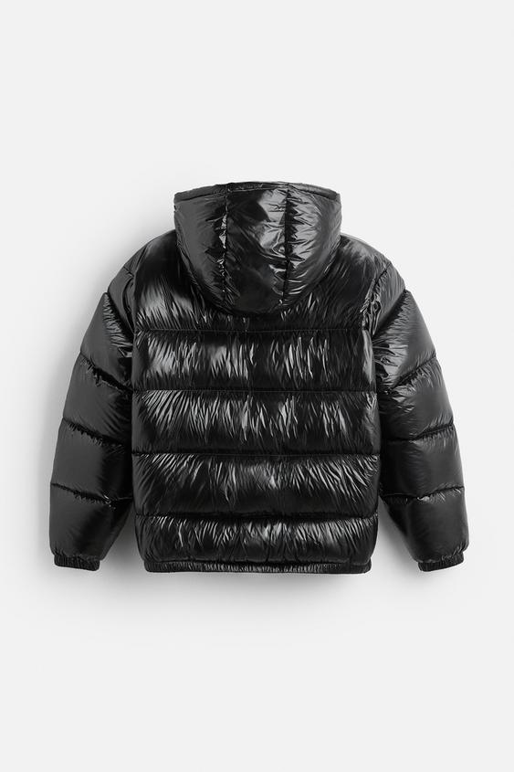 Herren Pufferjacke | gesteppte Fläche mit gerader Linienführung