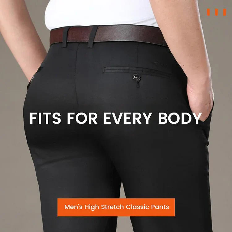 Herrenhose | Gerade Beinführung und Taschenanordnung