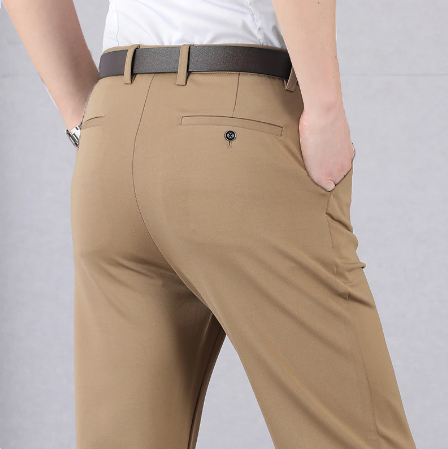 Herrenhose | Gerade Beinführung und Taschenanordnung