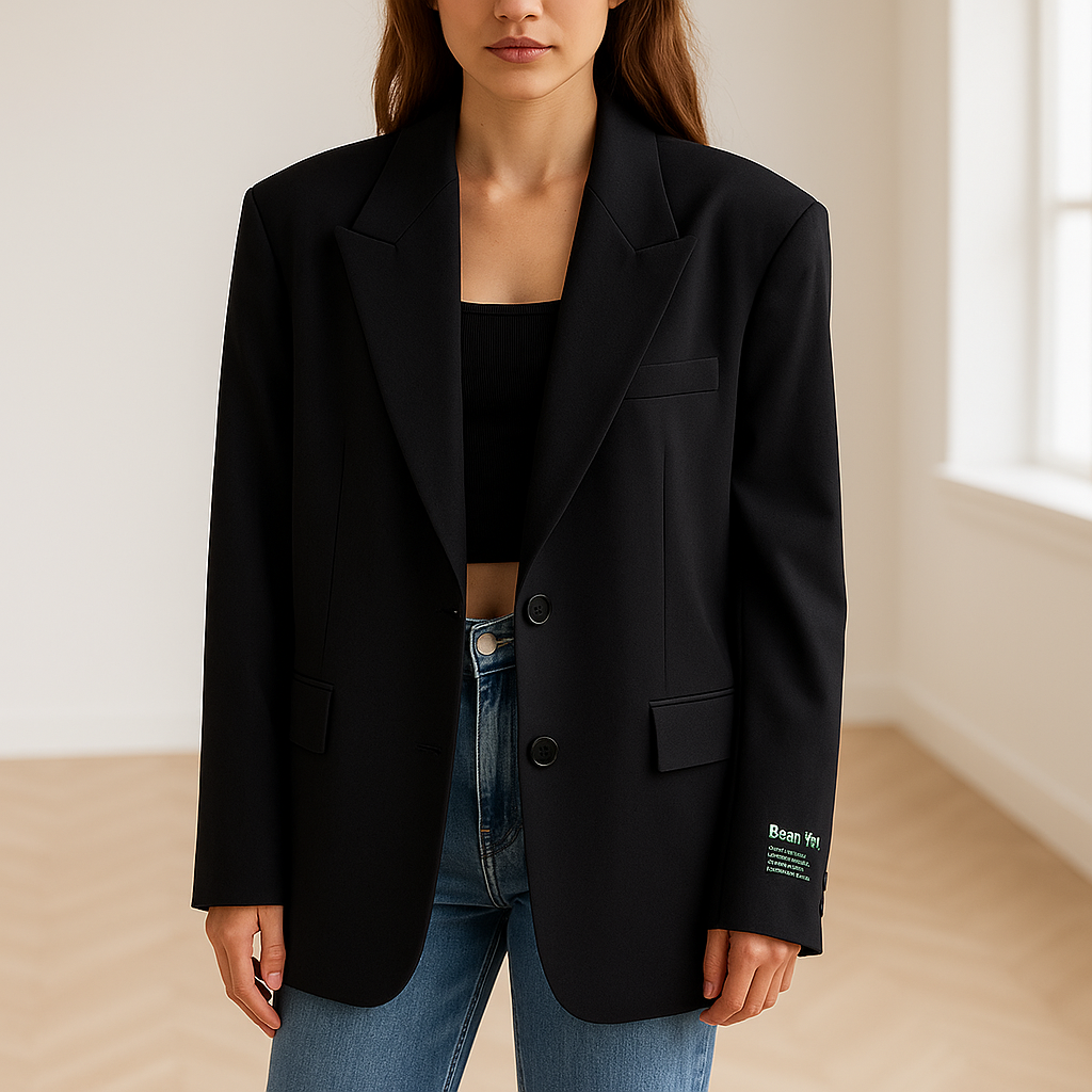 Blazer Damen | Oversized mit klarer Linienführung