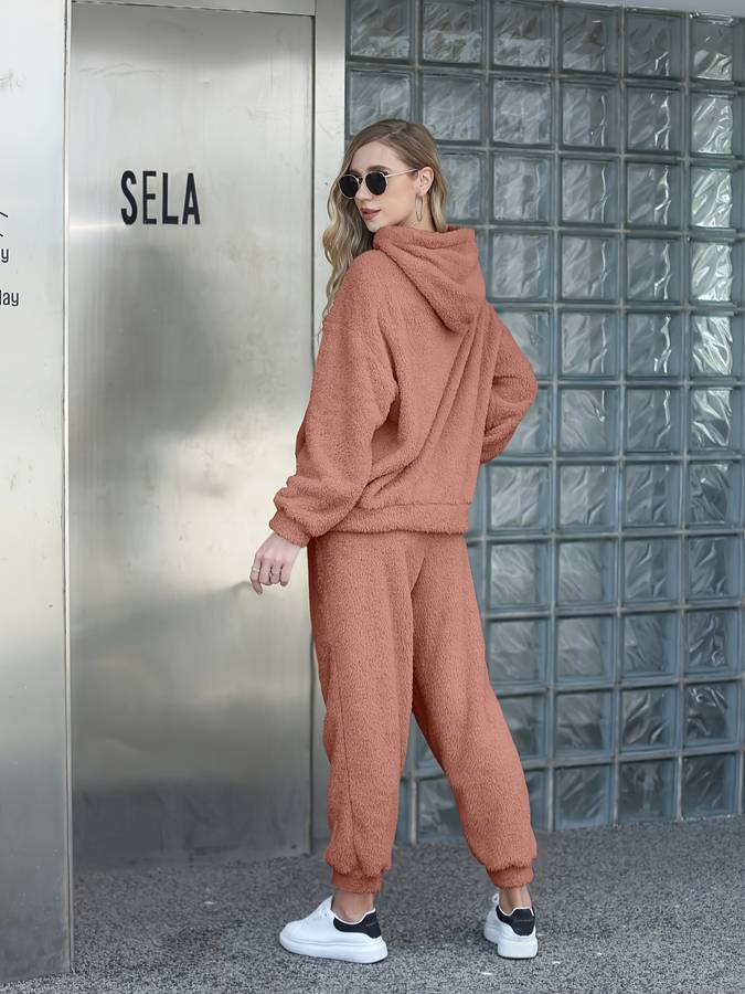 Set Damen | Zweiteiler mit Kapuzenoberteil