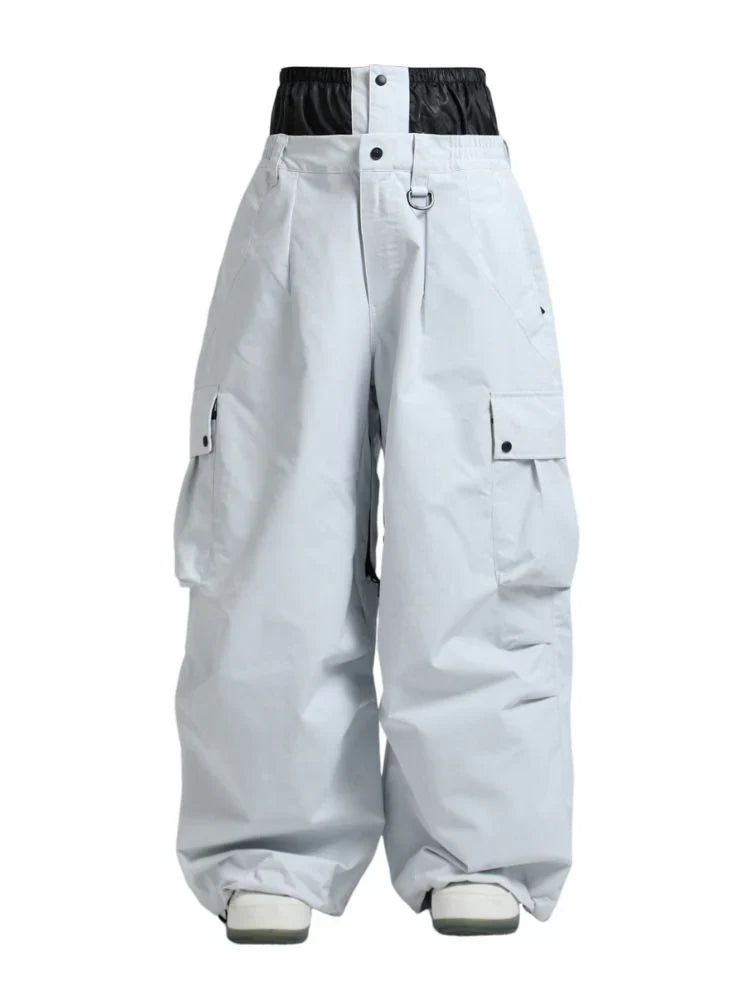 Unisex Hose | baggy Passform mit hohem Bund und Cargotaschen