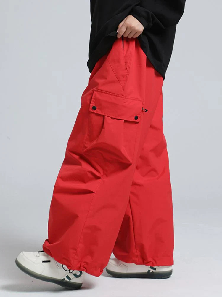Unisex Hose | baggy Passform mit hohem Bund und Cargotaschen