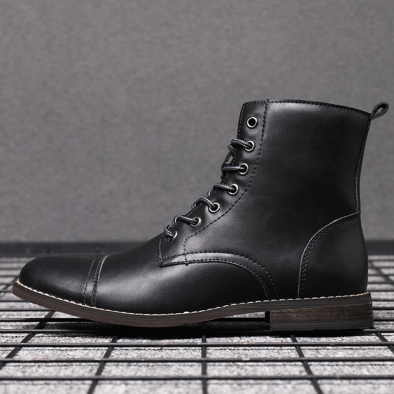 Stiefel Herren | Klassische Form mit Einheitlicher Sohle