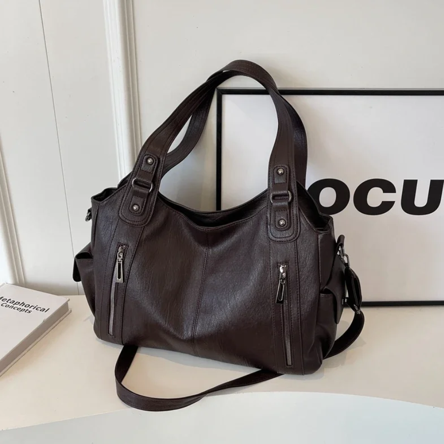 Damen Tasche | Schultertaschen-Form mit verstellbarem Riemen
