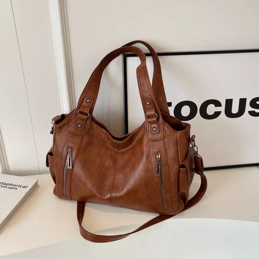 Damen Tasche | Schultertaschen-Form mit verstellbarem Riemen