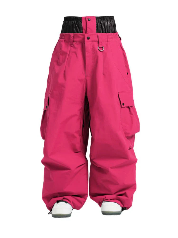 Unisex Hose | baggy Passform mit hohem Bund und Cargotaschen