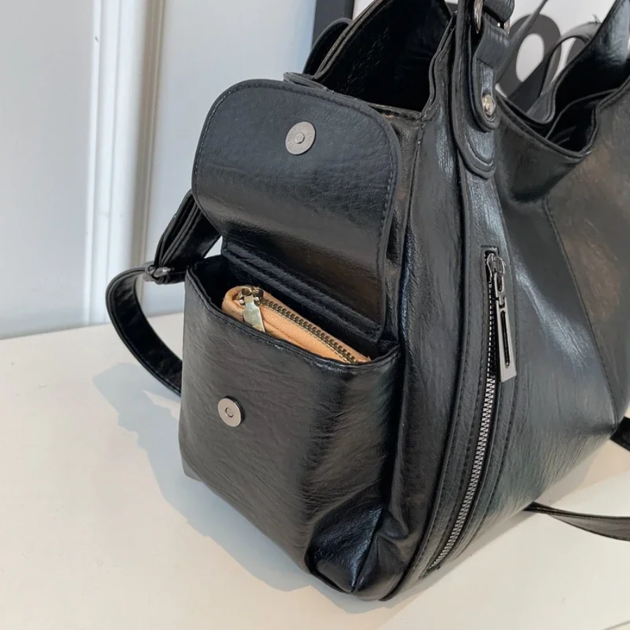 Damen Tasche | Schultertaschen-Form mit verstellbarem Riemen