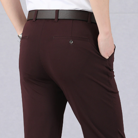 Herrenhose | Gerade Beinführung und Taschenanordnung