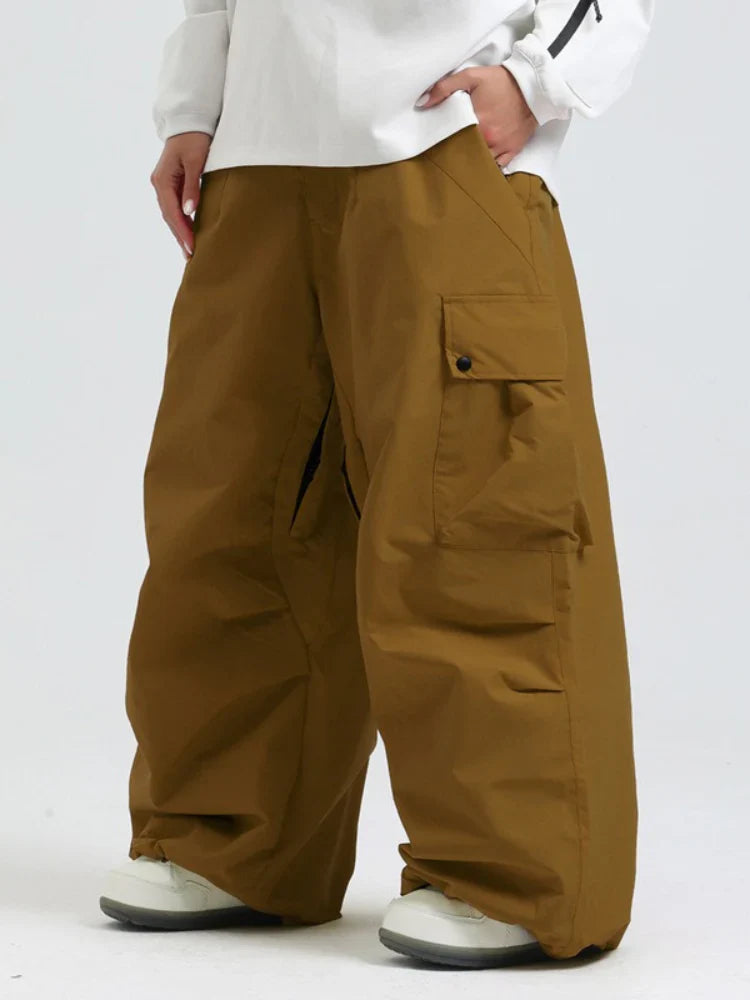 Unisex Hose | baggy Passform mit hohem Bund und Cargotaschen