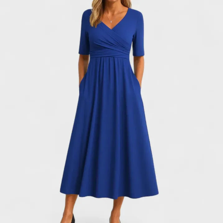 Midikleid Damen | Schlichte Form mit mittellanger Länge