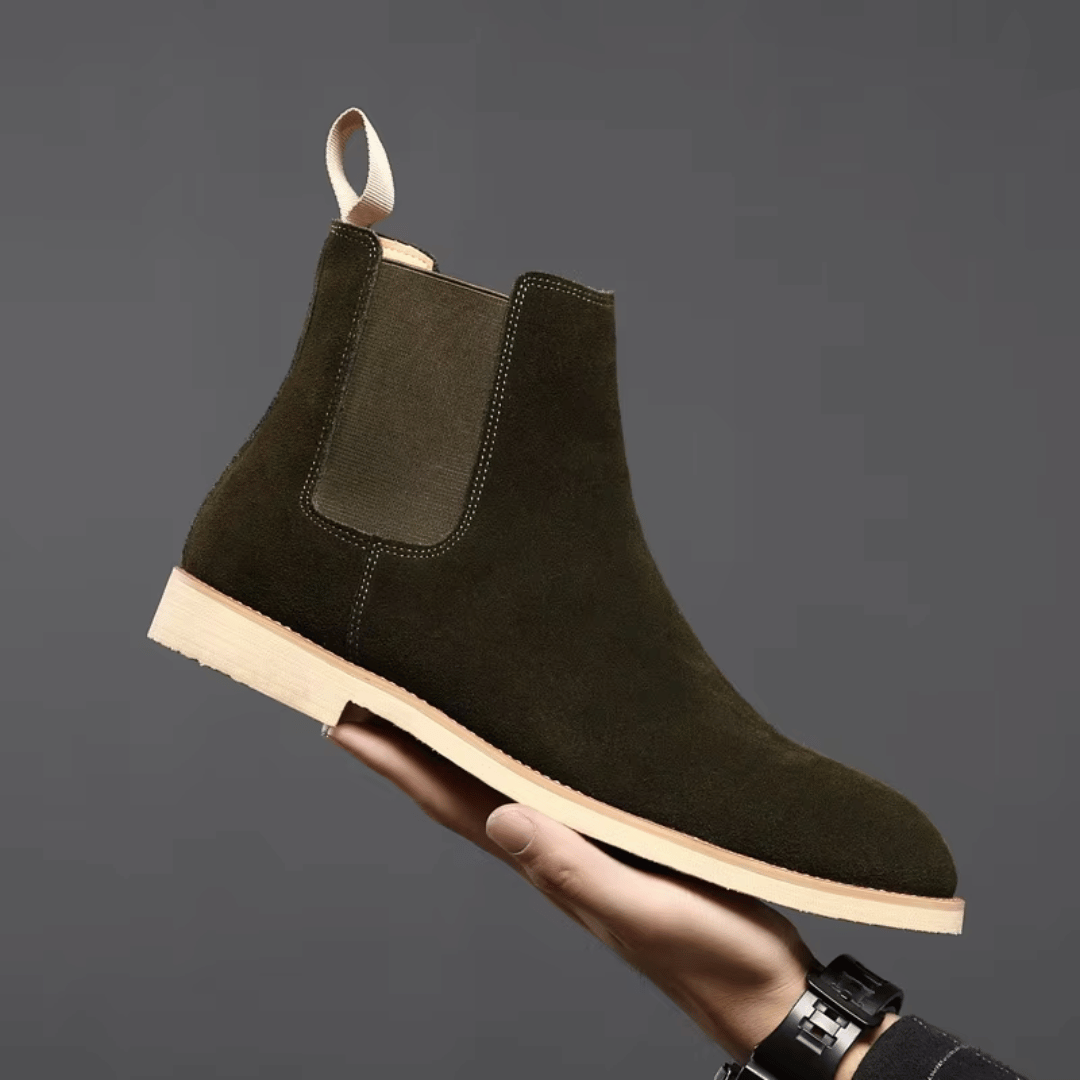 Stiefel Herren | Elastische Seiteneinsätze mit Knöchelhoher Form