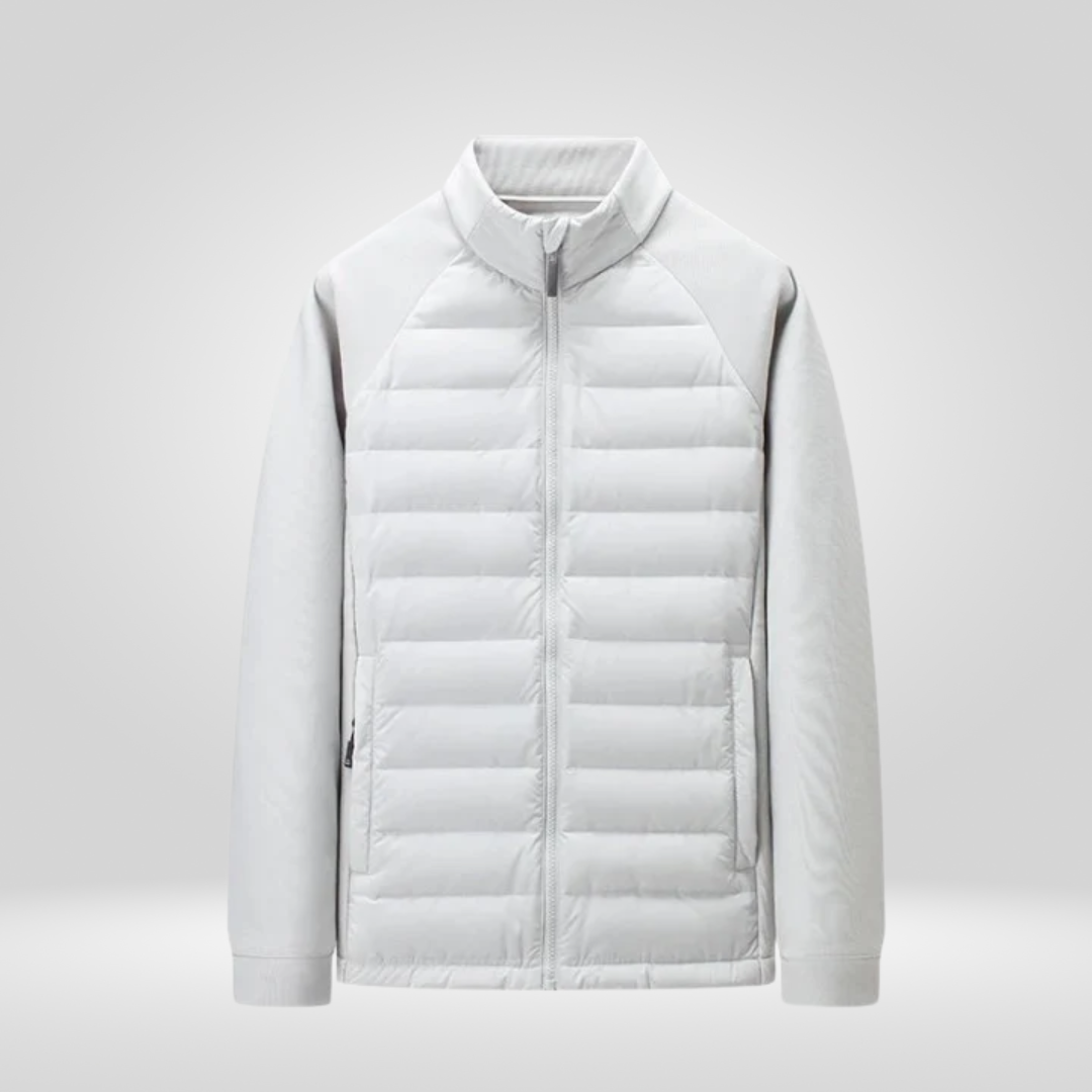 Jacke Herren | Stehkragen Wasserabweisend Gerade Form