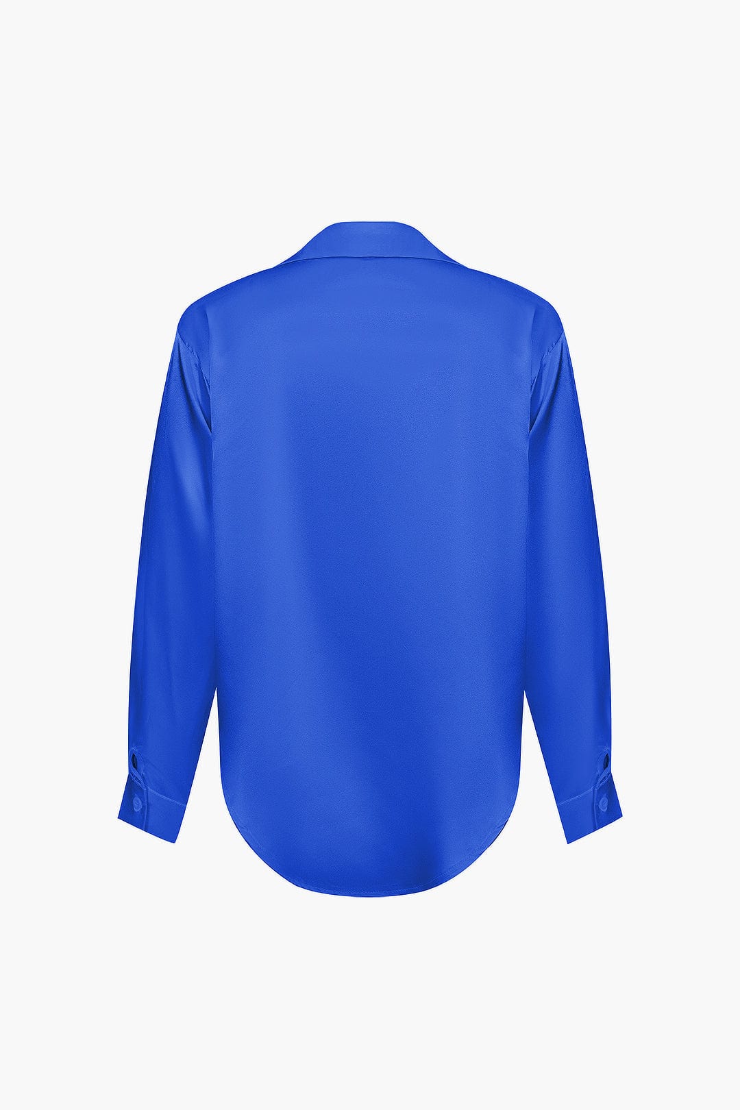 Damen Bluse | Langarm mit Kragen und Frontbindung