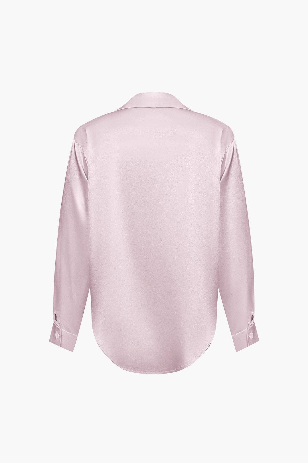 Damen Bluse | Langarm mit Kragen und Frontbindung