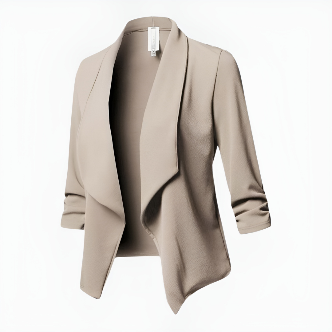 Damen Blazer | klassische gerade Form mit langen Ärmeln