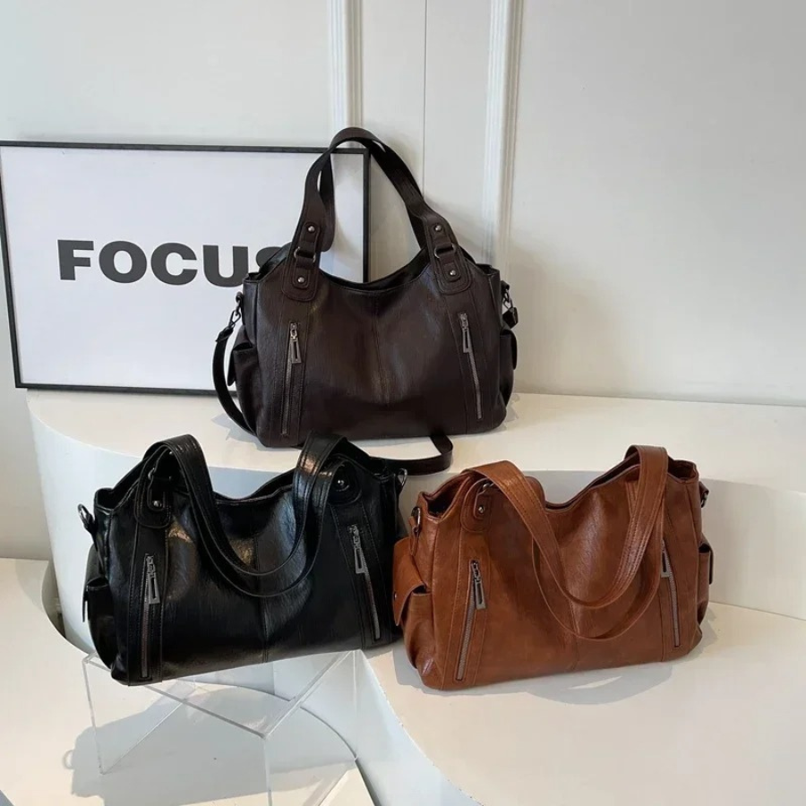 Damen Tasche | Schultertaschen-Form mit verstellbarem Riemen