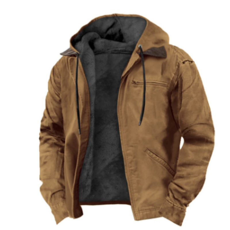 Herren Kapuzenjacke | Klassische Ausführung mit Frontverschluss