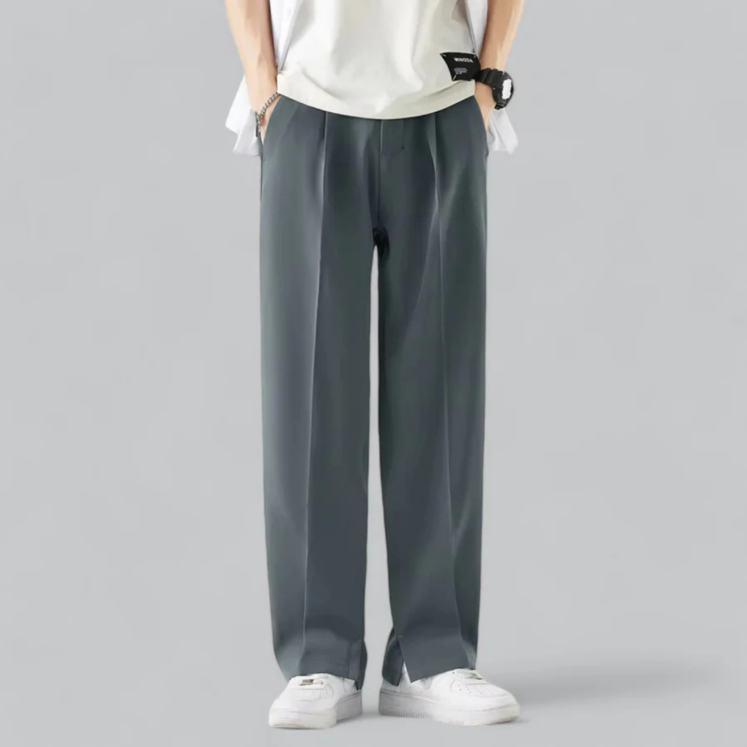 Herren Hose Weit | locker geschnittene Form mit weitem Bein