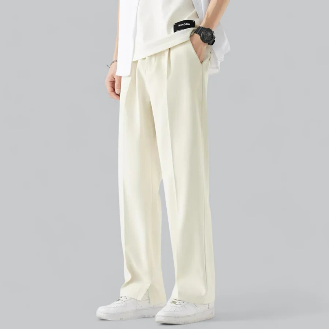 Herren Hose Weit | locker geschnittene Form mit weitem Bein