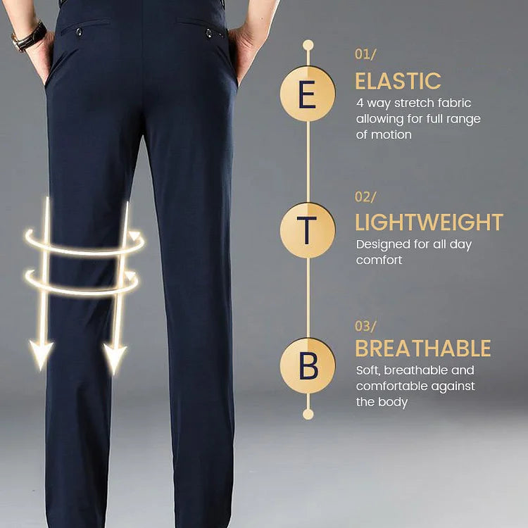 Herrenhose | Gerade Beinführung und Taschenanordnung