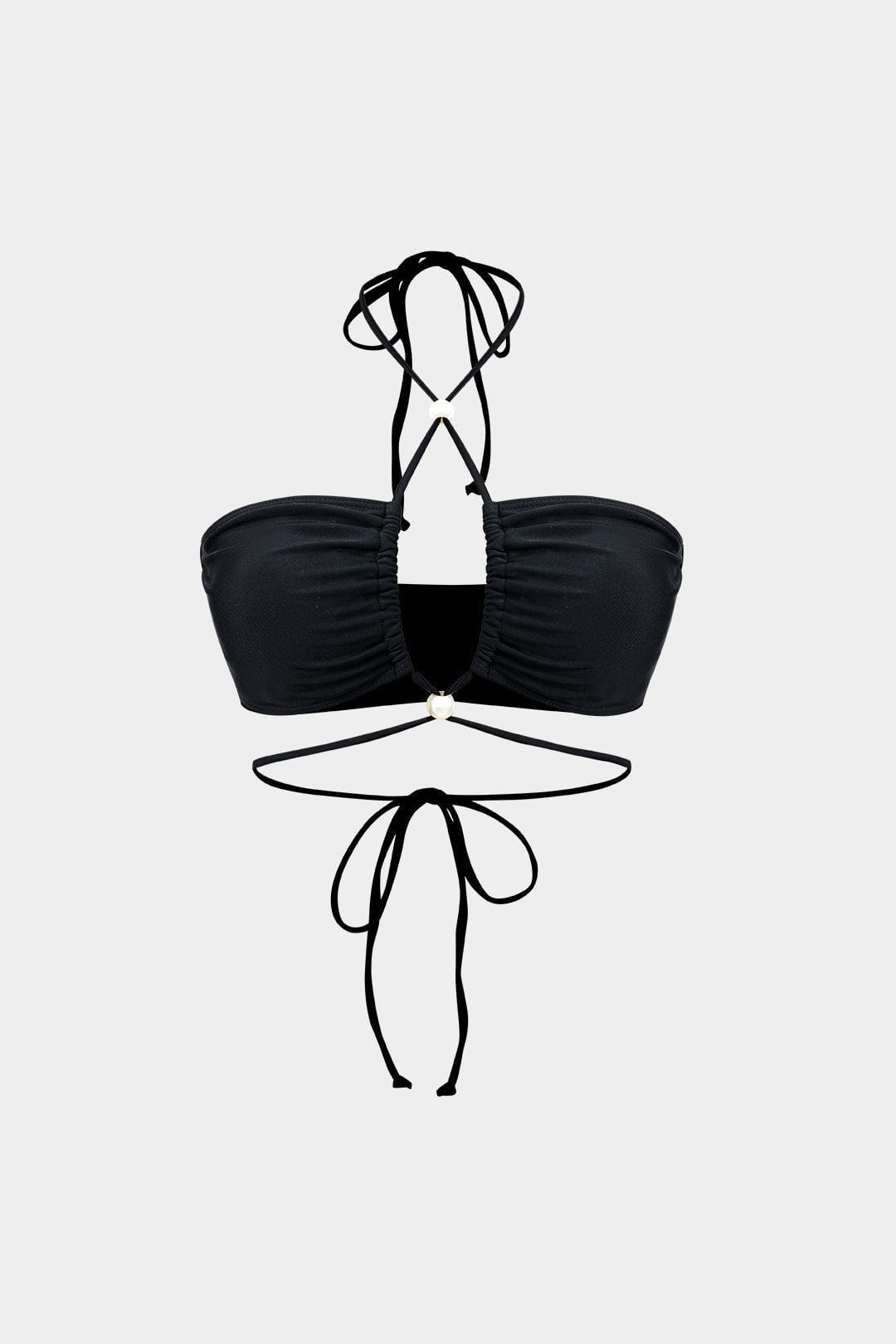 Damen Bikini Set | Dreiteilig mit Wickelband und Pareo