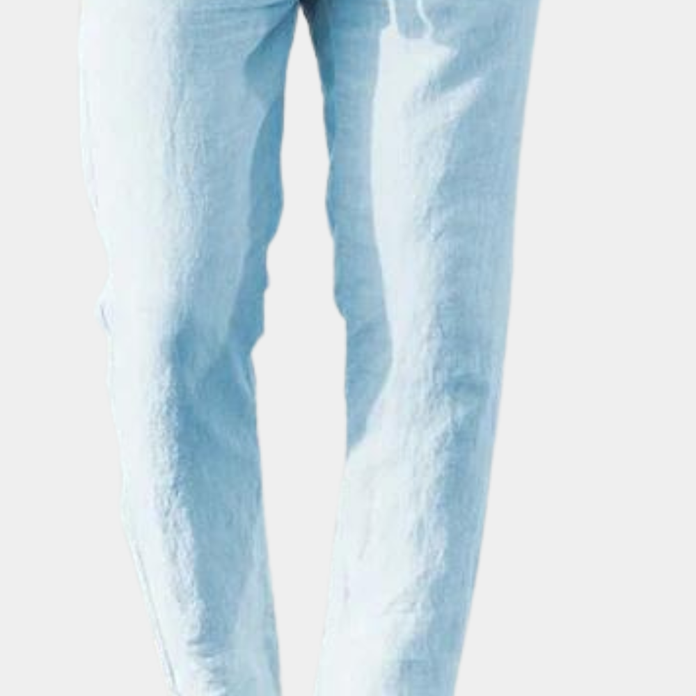 Herren Hose | Elastischer Bund mit Kordelzug
