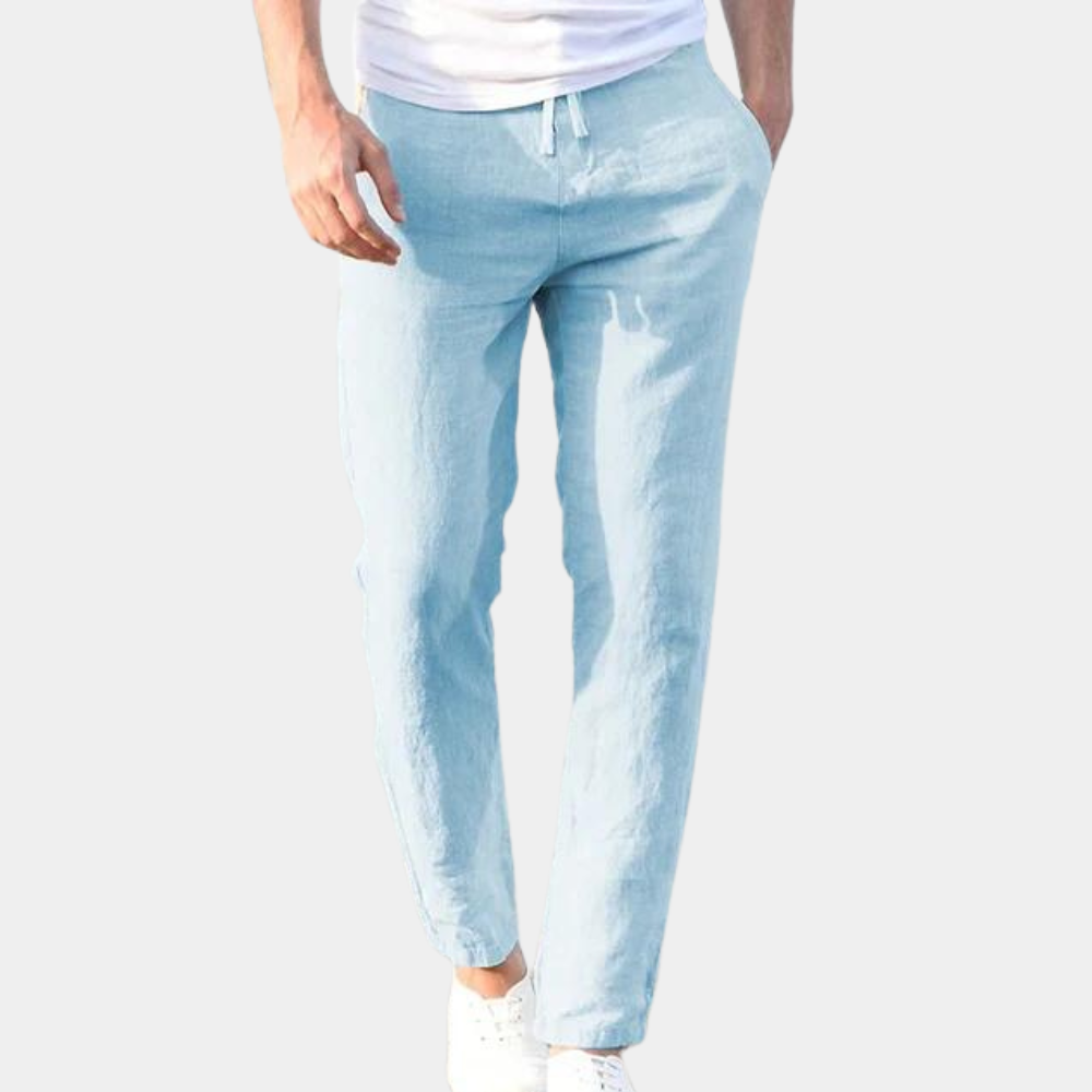 Herren Hose | Elastischer Bund mit Kordelzug