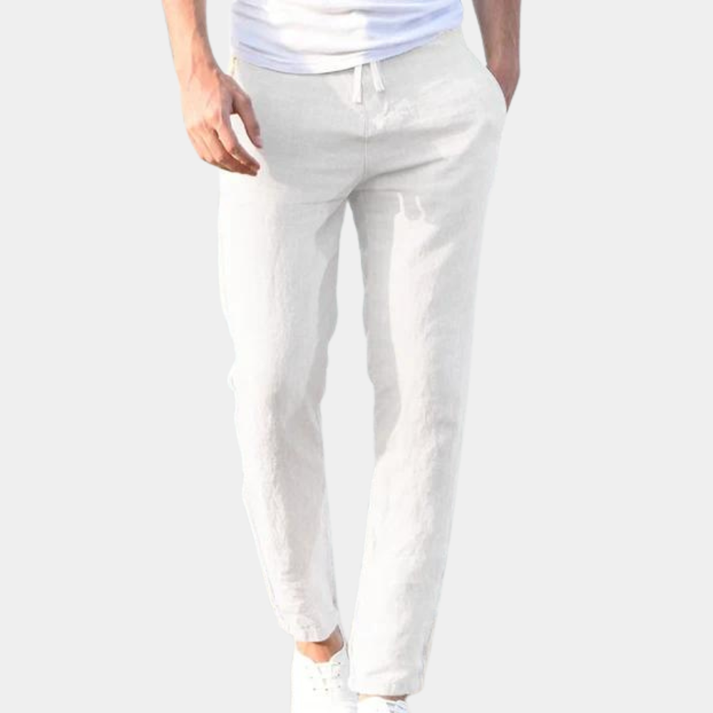 Herren Hose | Elastischer Bund mit Kordelzug